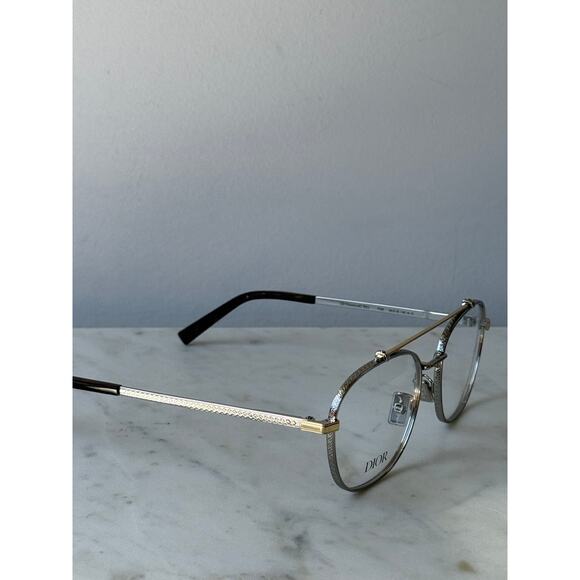 NEW Dior CD DiamondO R2U Eyeglasses Frames in Two Toned $640 - Picture 5 of 9